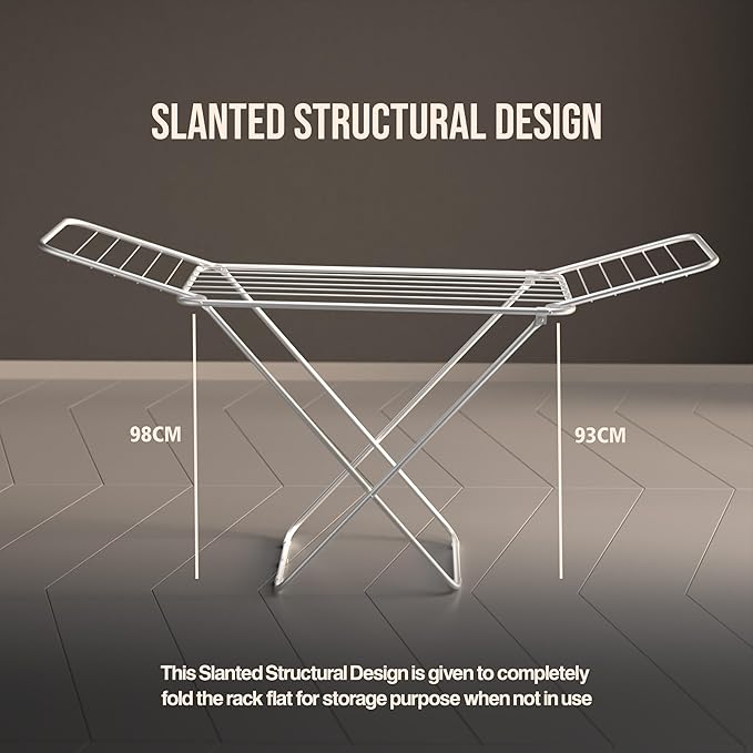 Butterfly Cloth Drying Stand – Premium Heavy-Duty Stainless Steel