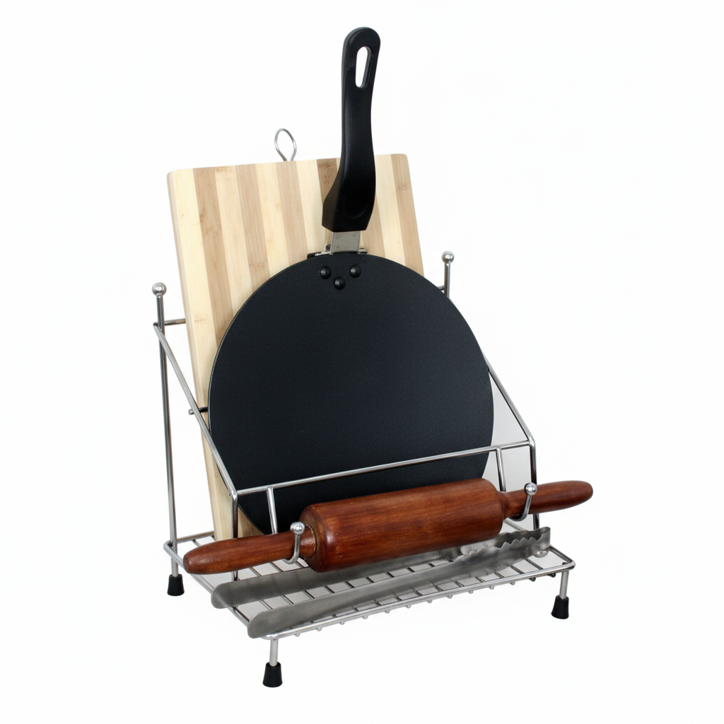 Chakla Belan and Tawa Holder Stand