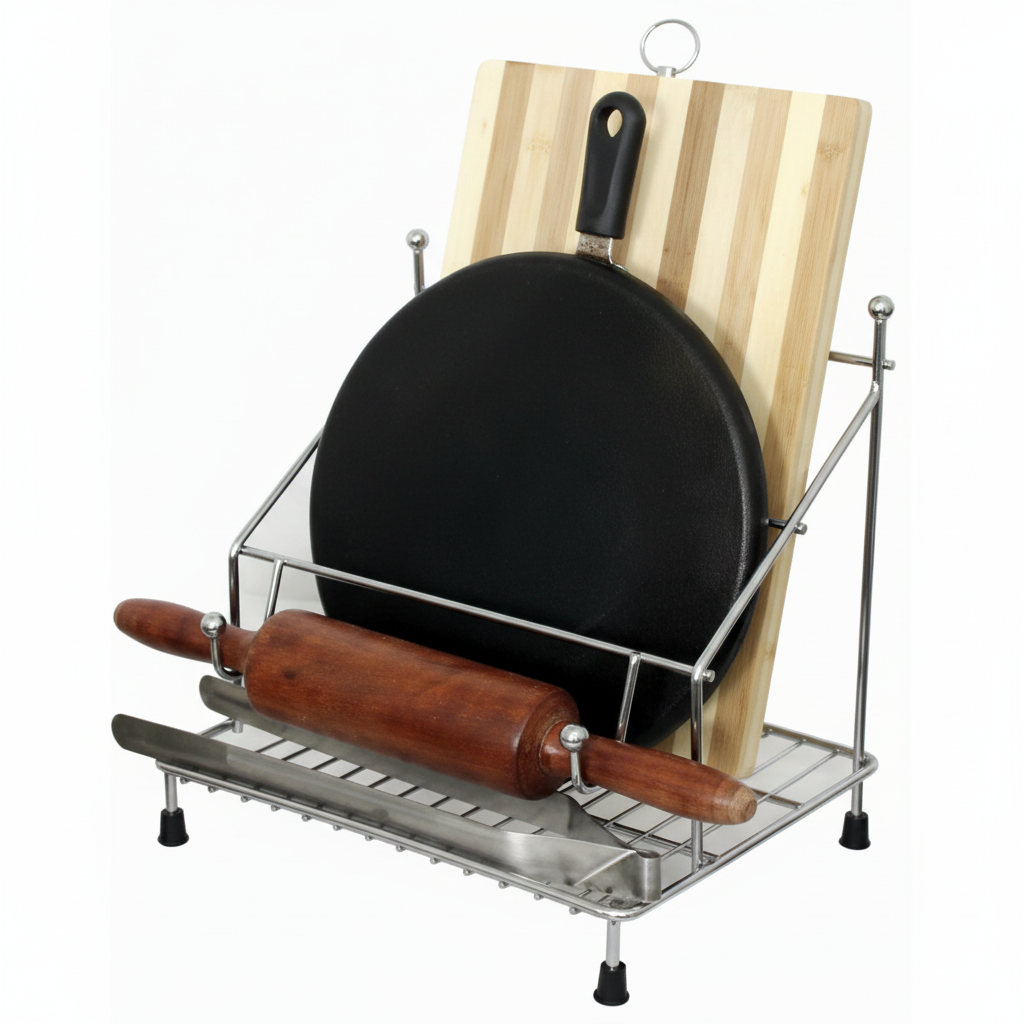 Chakla Belan and Tawa Holder Stand