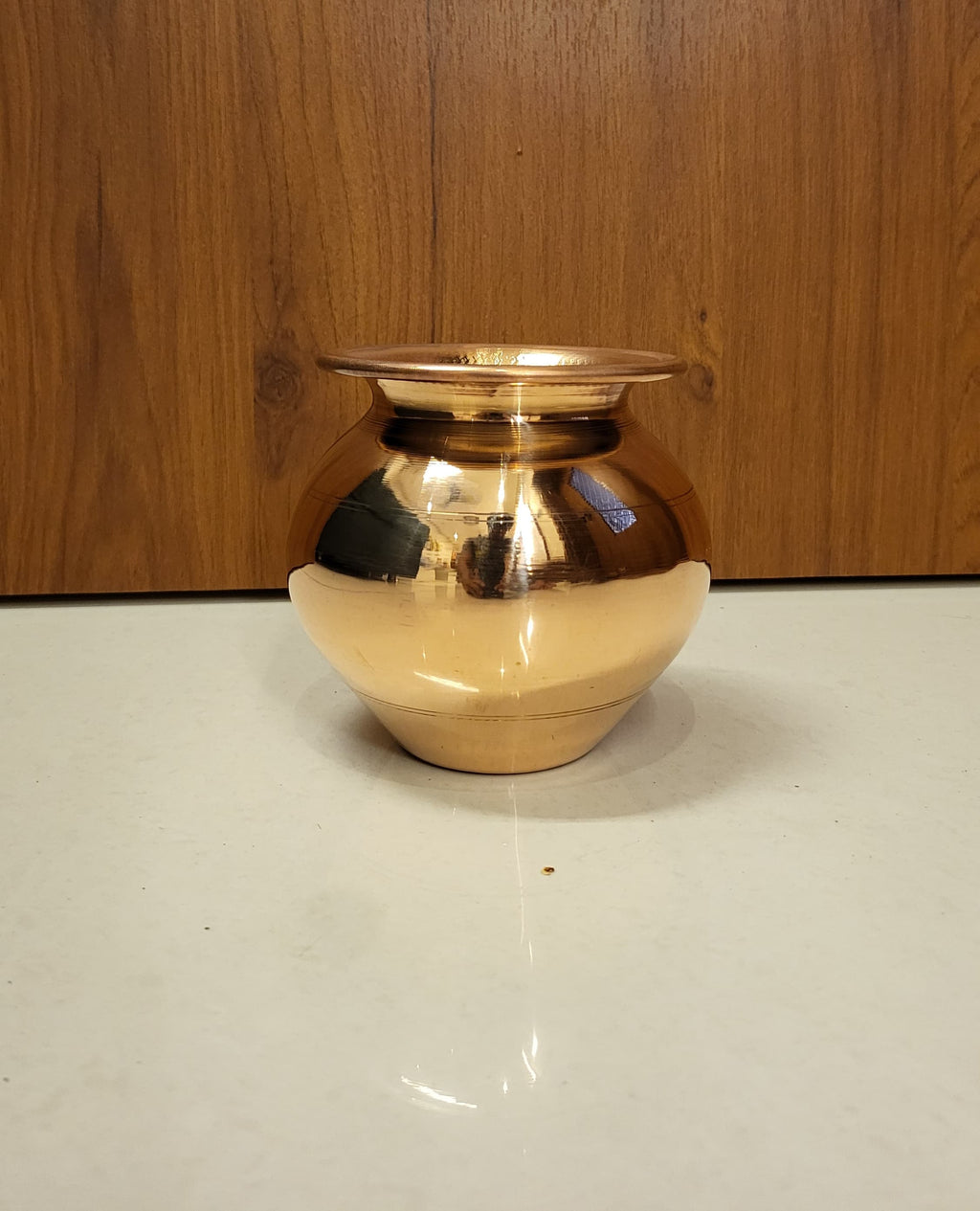 Premium Heavy-Weight Brass Pital Lota for Pooja