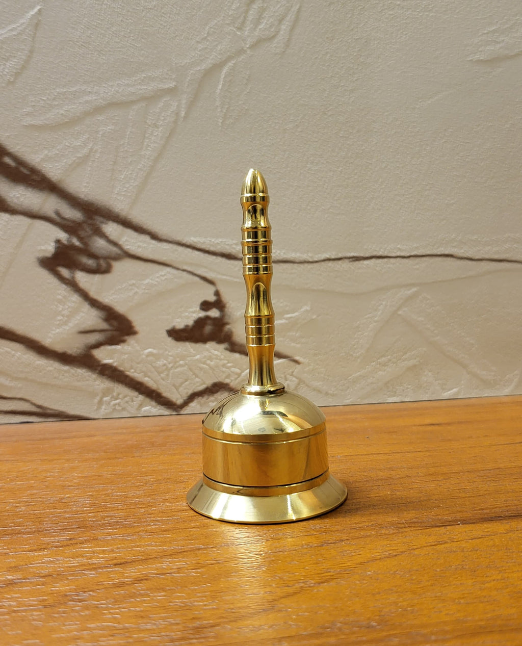 Premium Rajwadi Brass Pooja Bell – Heavy Weight