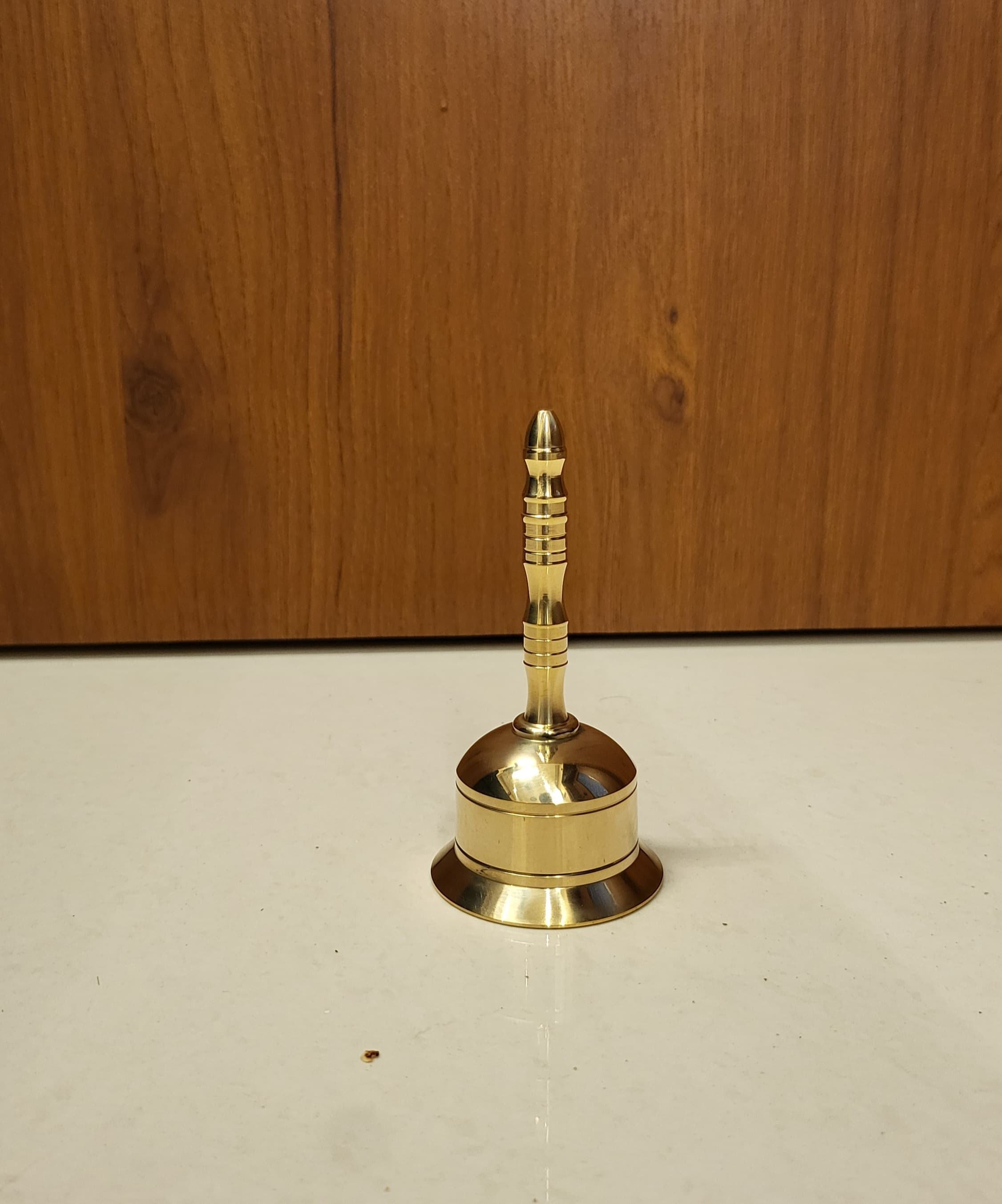 Premium Rajwadi Brass Pooja Bell – Heavy Weight