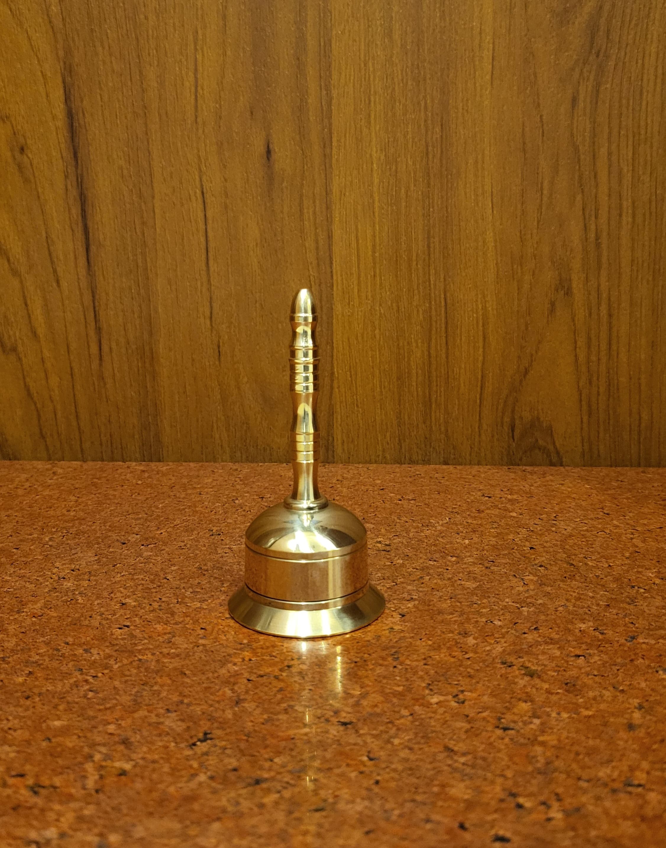 Premium Rajwadi Brass Pooja Bell – Heavy Weight