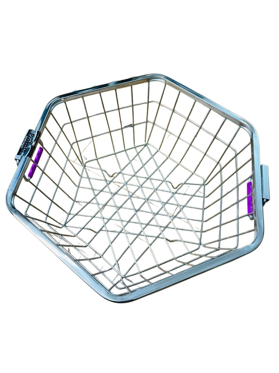 Premium Quality Stainless Steel Sixer Basket | Heavy Duty Multi-Purpose Kitchen Basket