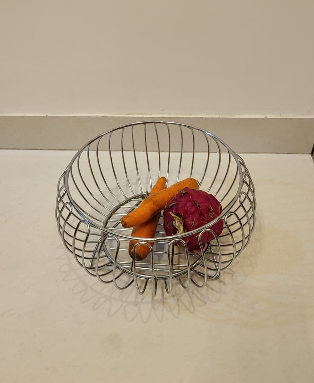 Modern Metal Fruit Bowl & Vegetable Storage Basket