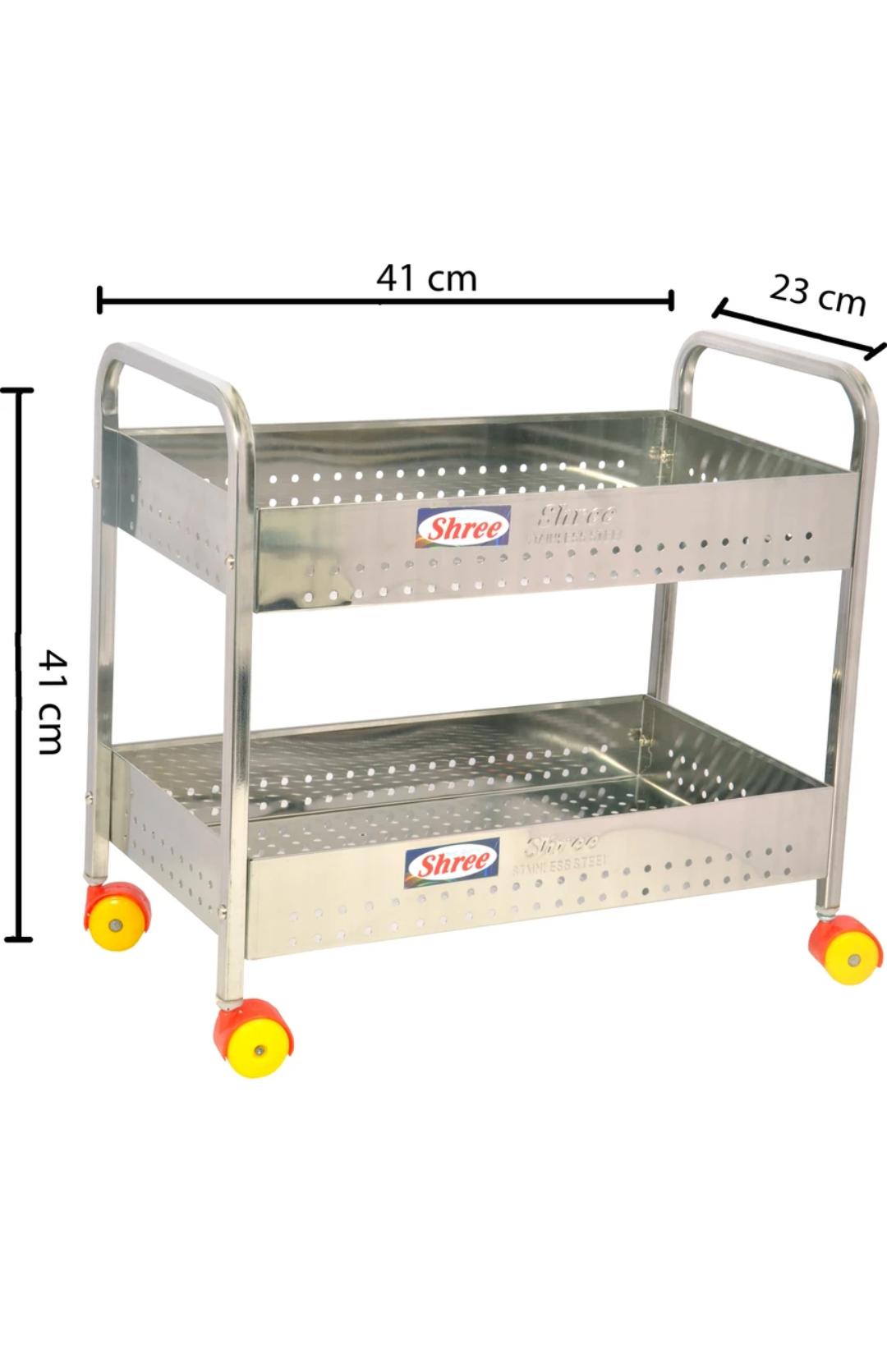 2 LAYER PATRA TROLLEY