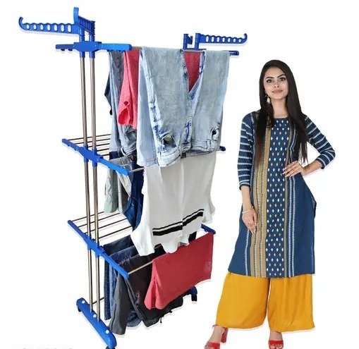 3 LAYER CLOTH DRYING STAND