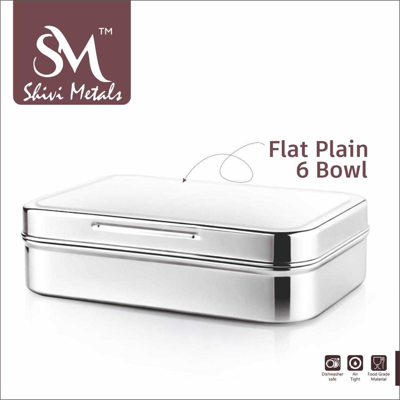 FLAT PLAIN 6 BOWL