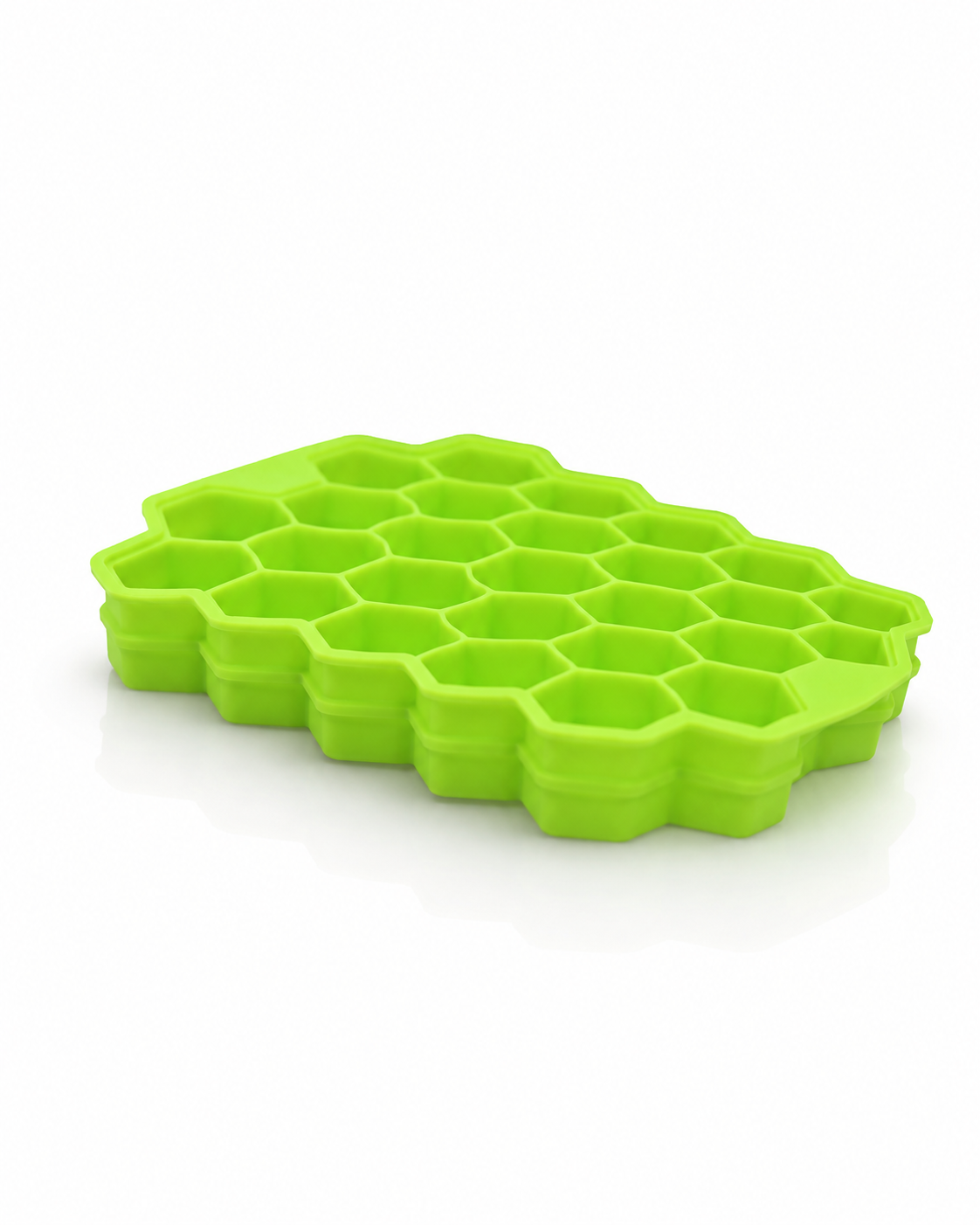 HEXAGONAL ICE TRAY ( GREEN )