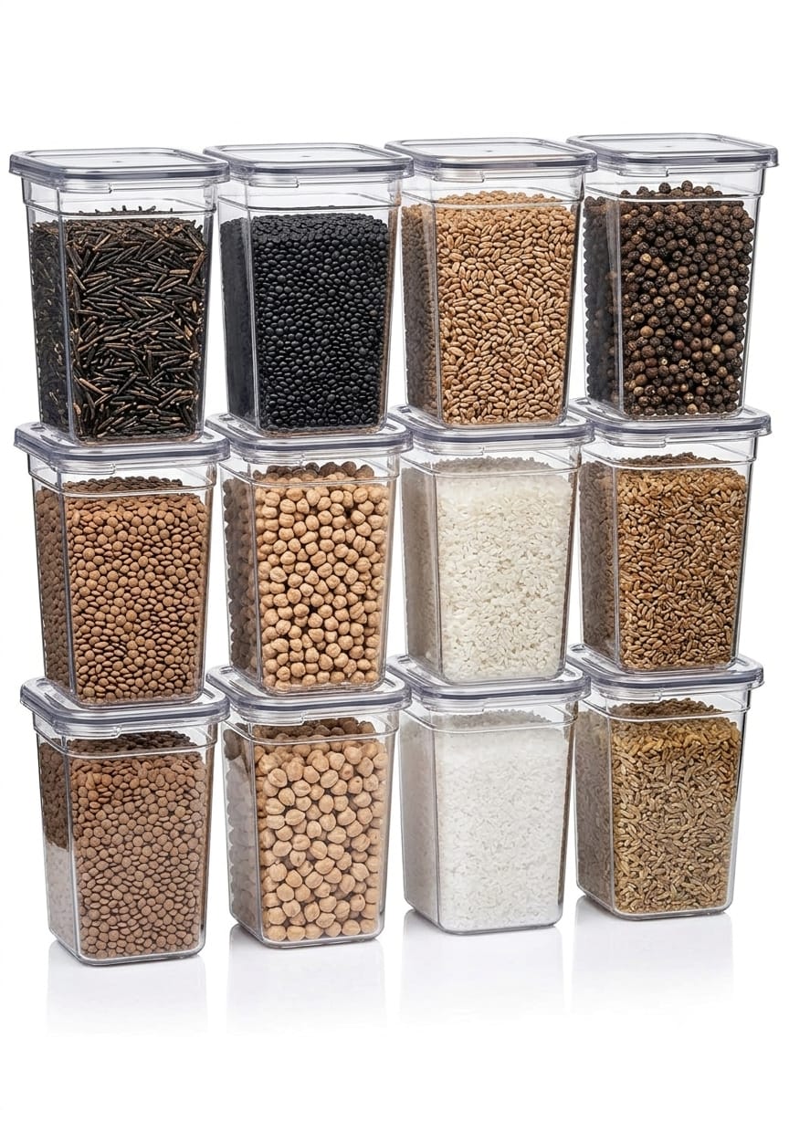 6 PCS SNAP CAP CONTAINER