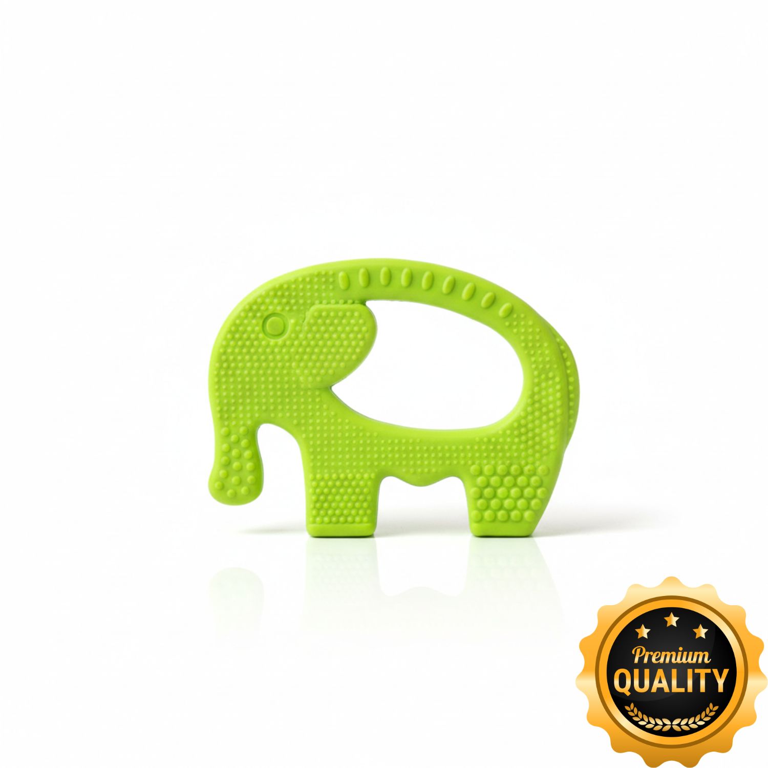 Elephant shape baby teether