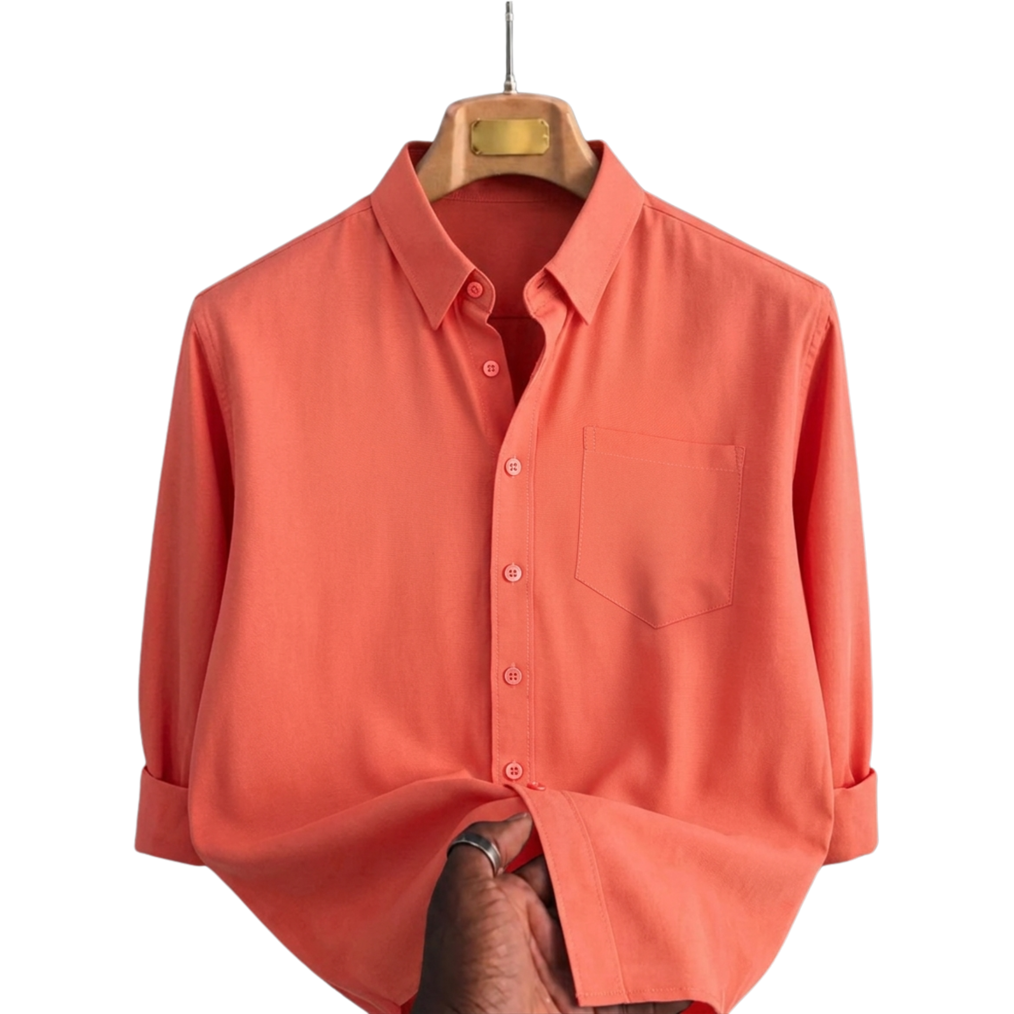 Men's Solid Casual Shirt